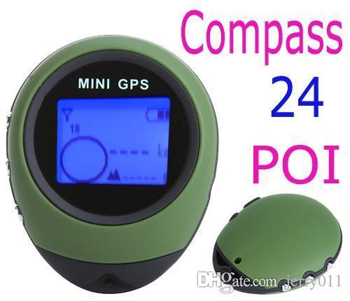 2016 Updated PG03 Mini GPS Receiver Navigation Handheld Location Finder USB Rechargeable with Compass for Outdoor Sport Travel