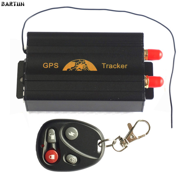 103 TK103B Vehicle tracker Remote Control Portoguese Manual Quad band SD card 103 PC&web-based GPS system free shipping