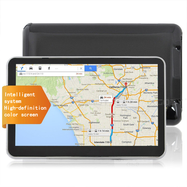 HD 7 inch Car GPS Navigator Bluetooth AVIN FM 800*480 Touch Screen 800MHZ WinCE6.0 Newest 4GB IGO Primo Maps good quality