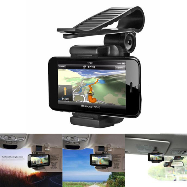 Car Rearview Mirror Mount Auto Holder Stand Cradle For Cell Phone GPS Universal