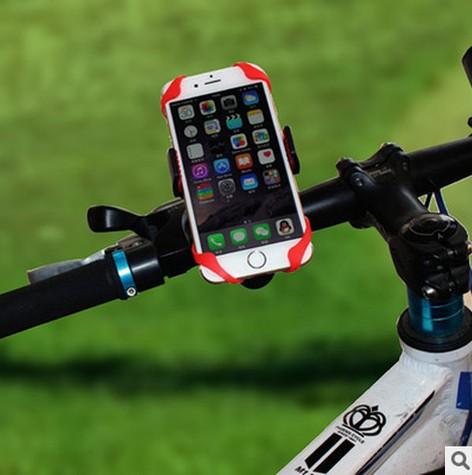 car Bicycle holder motorcycle electric vehicle universal navigation holder mountain bike single-pull cell phone holder