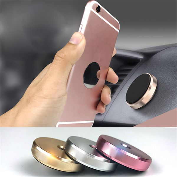 New Magnetic Mobile phone holder magnet universal phone stand portable mini car dashboad phone GPS holder