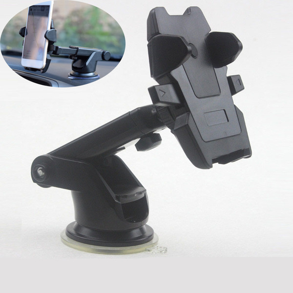 Hot Universal Mobile Car Phone Holder 360 Degree Adjustable Window Windshield Dashboard Holder Stand For All Cellphone GPS Holders