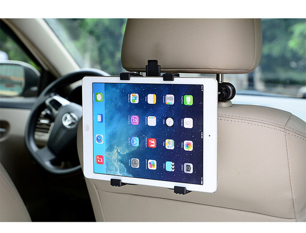 2016 newest 7 to 11 inch Universal Car Back Seat Headrest Mount Holder Clip Bracket For iPad 3 4 5 Tablet SAMSUNG tab Tablet PC Stands