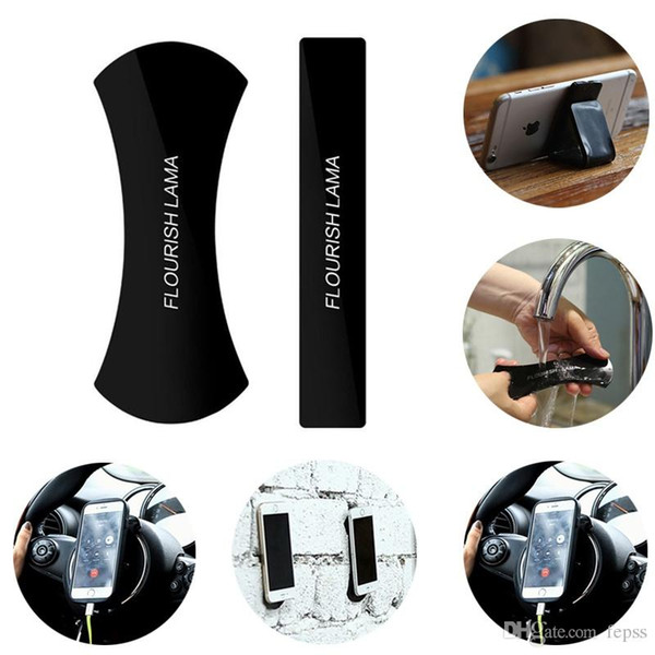 FLOURISH LAMA Nano no trace Multi-purpose cell phone car kits Car bracket pods holder washable Sailor sticker for iPhone Samsung