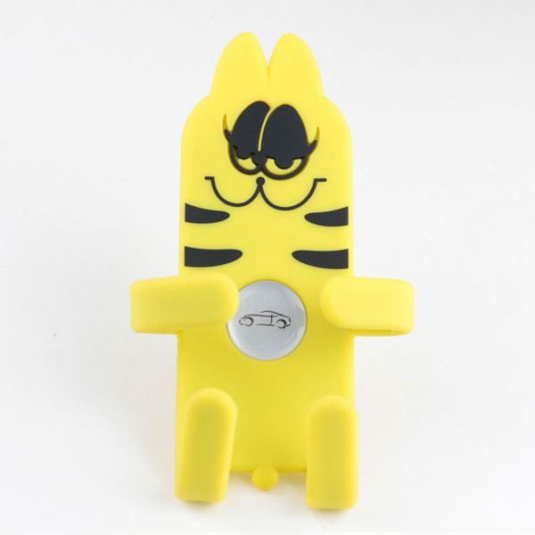 Universal Car Air Vent Mobile Phone Holder For iPhone Samsung Phones Holder Silicone Cat Car Mount Holder Stand