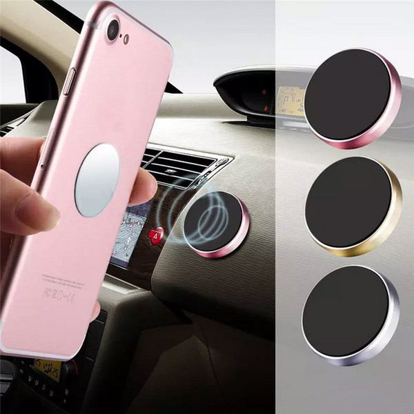 Car Mount Magnetic Universal Cell Phone Holder Car Holder for phones One Step Mounting Reinforced Magnet With Retail package