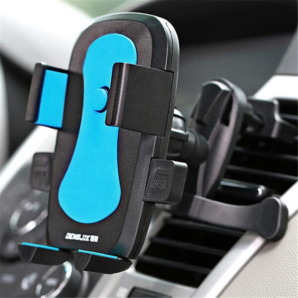 Newest Air Vent One Touch Car Mount Phone Holder For Universal Phones With Retail Package Free Shipping