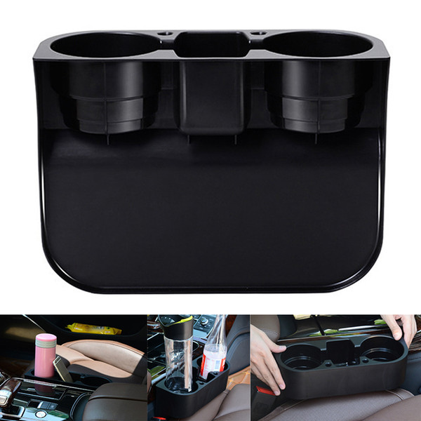 vehicle holder VODOOL Car Auto Water Holder Vehicle Seat Gap Drink Cup Phone Storage Box Bracket Stand Auto Interior Organizer