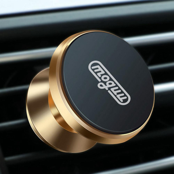 Joyroom Moguu MG-ZS001 Magnetic Car Vent Phone Holder Mount 360 Degree Rotatable - Gold