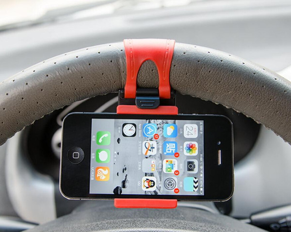 Car Phone Holder Steering Bracket Steering Wheel Car Phone Holder Steering Wheel Holder Mobile Phone Navigation