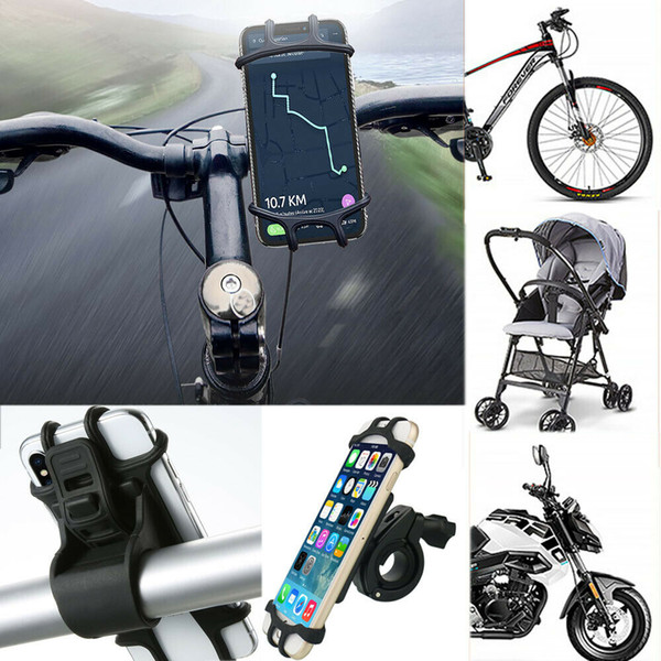 Bike Car Bicycle Handlebar Mount Holder Bracket for Cell Mobile Phone GPS Universal