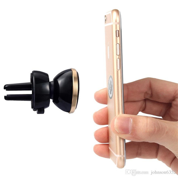 HOT Magnetic Phone Car Holder Mobile Phone Mount Air Vent magnetiC Stand Holder for iPhone Samsung Smartphone Stand K5770