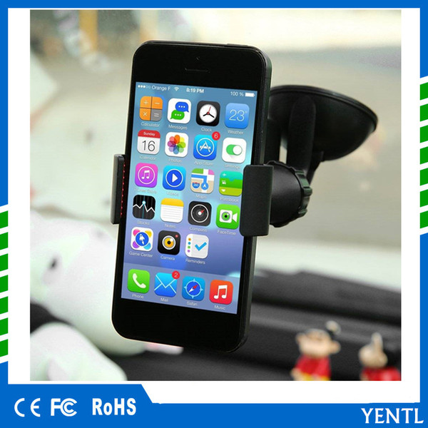 Free shipping YENTL Universal 360 Degree Rotating Car Windshield Mount Stand Holder for Phone Windshield Mount Holder Stand Bracket Stand