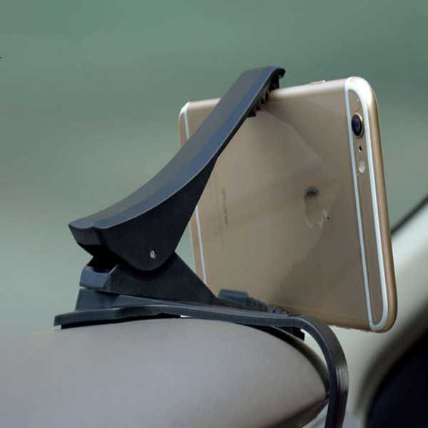 Car Dashboard Mobile Phone Bracket Car Cell Phone Holder 360 Degree Rotation Stable No Eye To Sight Mobile Phone Clips 100PCS