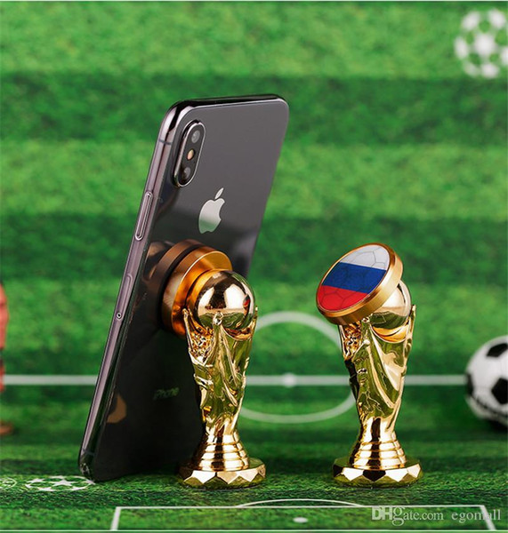 2018 World Cup Football Car Holder Magnet Magnetic Cell Phone Holder Universal For iPhone 6 6s 7 GPS Bracket Stand