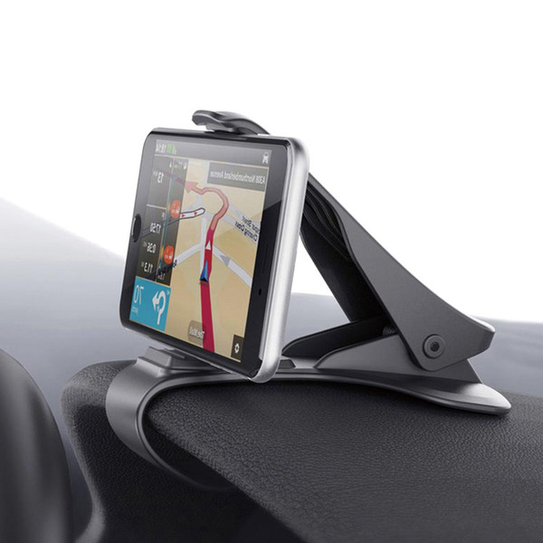 Universal Auto Dashboard GPS Navigation Holder Adjustable Cell Phone Car Magnet Holder Clip Stand Bracket for iphone Samsung Smartphone