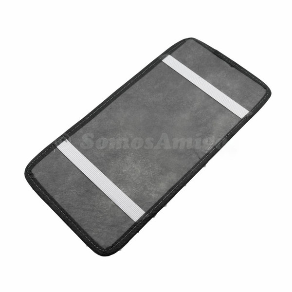 Wholesale- Gray Color Novel Style 18PCS CD DVD Car Auto Vehicle Sun Visor Organizer Holder Case Storage Bag