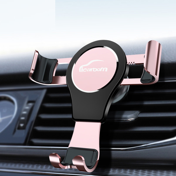 Car Holder VW For IPhone X Gravity Reaction Air Vent Mount Phone Holder Clip Cell Phone Holder Stand for Samsung S8