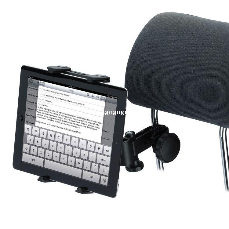 Universal Car Auto Headrest Tablet Holder 360 Degree For iPad Epad Touch Pad 5-10 inches