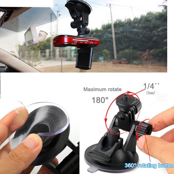 Car recorder Tachograph mount GPS navigation DVR Holders DV mini stents cameras, surveillance bracket with suction cup base