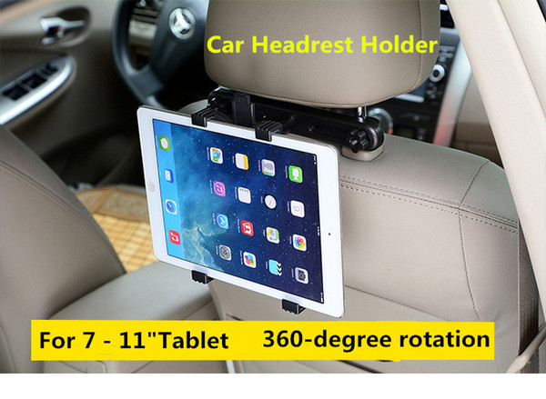 7 to 11 inch Universal Car Back Seat Headrest Mount Holder Clip Bracket For iPad 3 4 5 Tablet SAMSUNG tab Tablet PC Stands