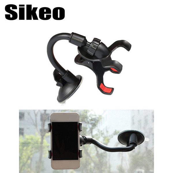 Auto Car Phone Holder Flexible 360 Degree Adjustable Car Mount Mobile Phone Holder For Smartphone Car Windshield Stand Holder