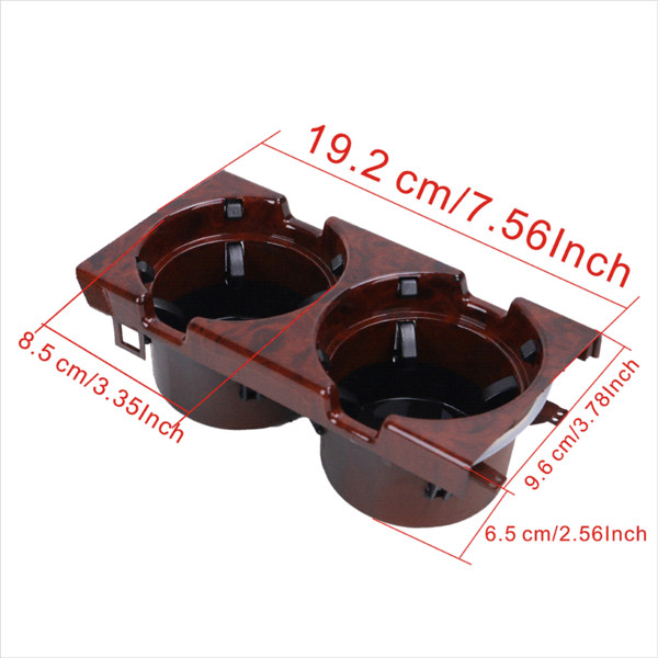 Wood Grain Auto Car Interior Water Drink Holder For BMW 3 Series E46 316 318 320 323 325 328 330 M3 1998-2005