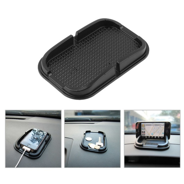 Sale Universal Multi-functional Car Anti Slip Pad Rubber Mobile Sticky Stick Dashboard Phone Shelf Antislip Mat For GPS MP3 CIA_500