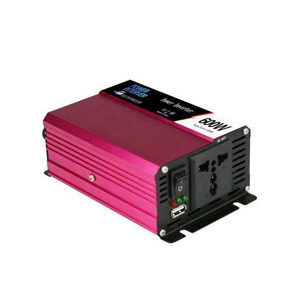 600W Professional DC to AC Power Inverter 12V to 220V Automotive Car Power Supply Inverter