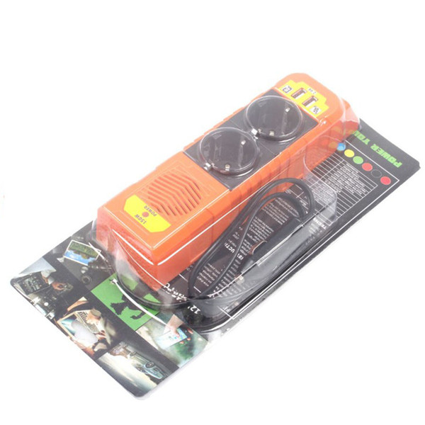 12V To 110V 220V 150W Modified Sine Wave Car Power Inverter 5V 2.4A USB Port For Phone Laptop Camera