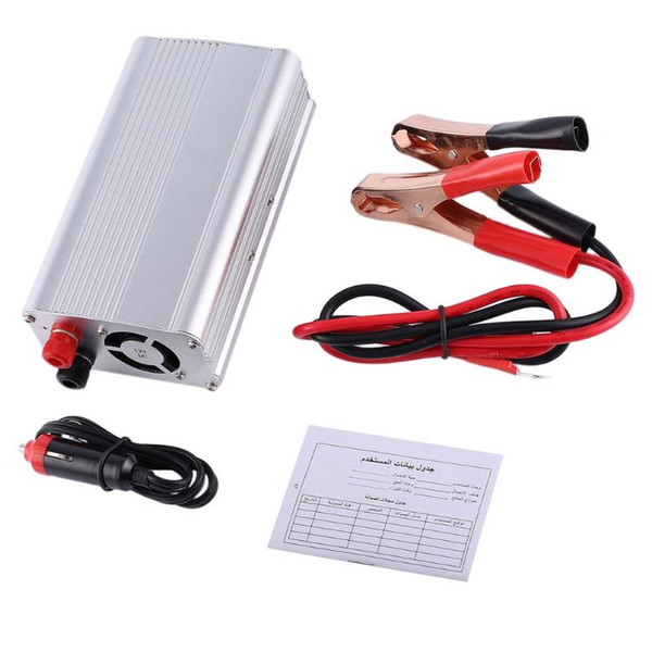 SAA1000W High Power Aluminum Alloy Car Auto Power Inverter Vehicle Voltage Inverter DC12V To AC110V