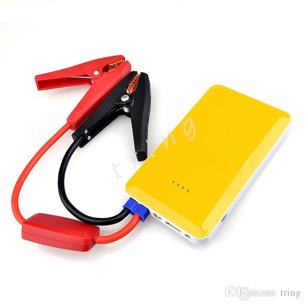 Newest Multi-Function Car emergency start power silm Power Bank Car Jump Starter cell phone External Rechargeable Battery car chargers