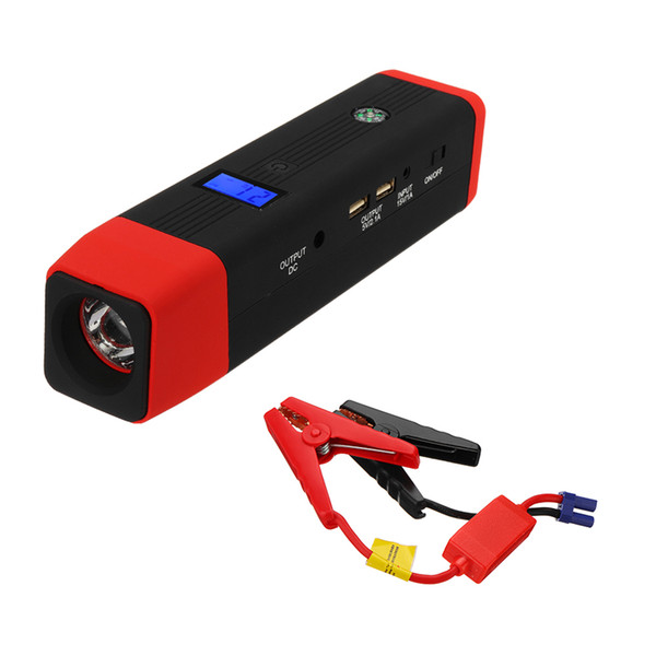 JX26 20000mAh 12V Car Jump Starter Pack Charger Battery Power Bank Kit Dual USB Multifunction Emergency Power Bank