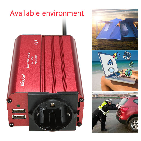 Freeshipping 300W Car Auto Power Inverter DC 12V to 230V AC Car Inverter with 4.8A Dual USB Portable Car Adapter