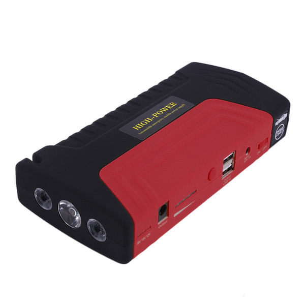 68000ma 12v Multifunctional Portable Cars Auto Emergency Start Car Jump Starter Power Bank With Three Lights Engine