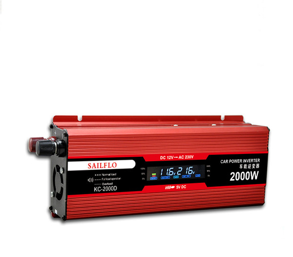 2000W/2KW Modified Sine Wave Inverter Power Inverter 12V to AC 220V For Electronic