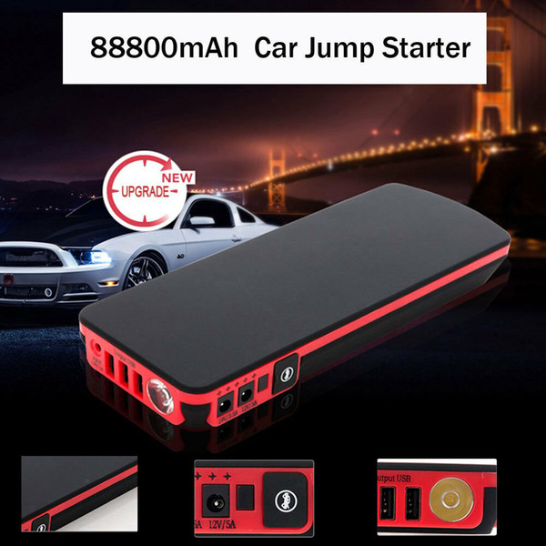 88800mAh Multi-Functional Emergency Car Jump Starter Charger Booster Power Bank