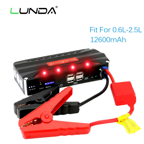 LUNDA Car Jump Starter Auto Engine EPS Emergency Start Battery Source Portable Charger Mobile Phone Power Bank