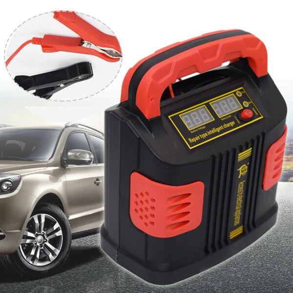 350W 14A Car Plus Adjust LCD Battery Charger 12V-24V Jump Starter Booster Sale