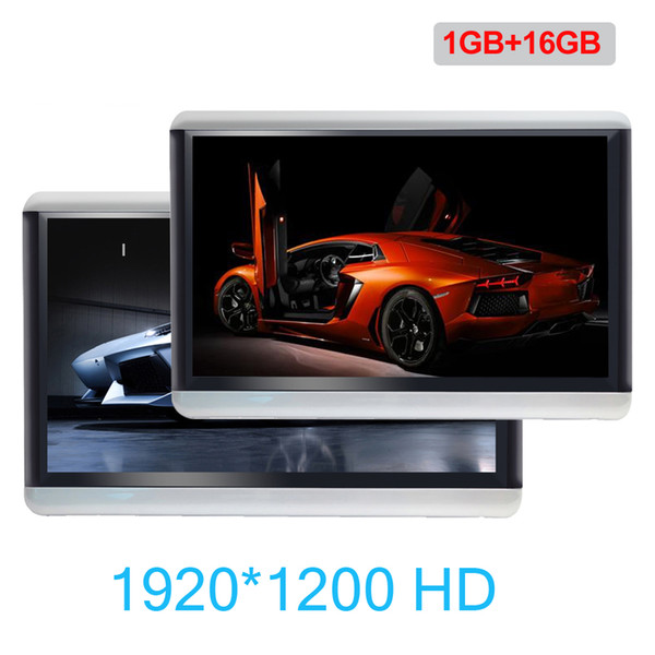 10.6 Inch Android 6.0 Car Headrest Monitor 1920*1200 HD 1080P Video Touch Screen WIFI/Bluetooth/USB/HDMI/FM MP5 Video Player