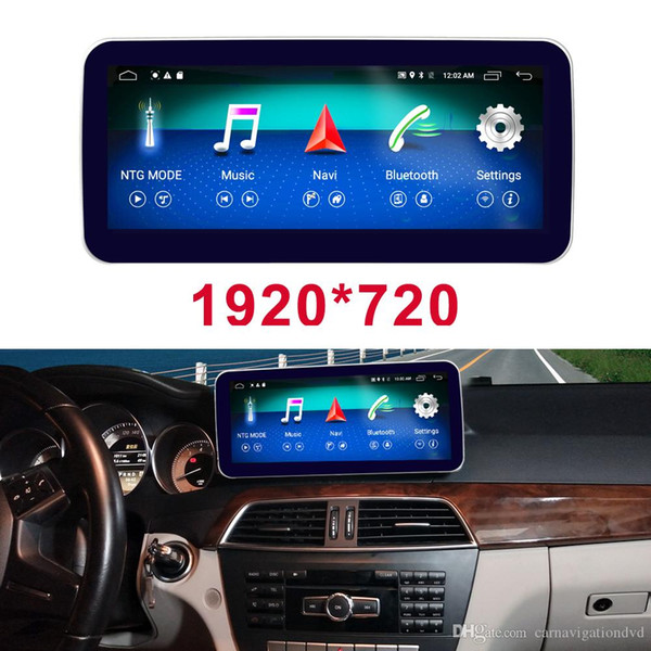 Android 8.1 2G+ 32G Car Radio GPS Navigation Bluetooth Head Unit for Mercedes Benz C Class W204 2011-2013