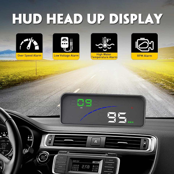 Multi-function Auto Head Up Display Computer OBD2 and EUOBD port Car automatic diagnosis system HUD Car Head-Up Display