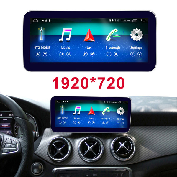 4G RAM Navigation display for Mercedes Benz A Class W176 Car 2013-2015 10.25