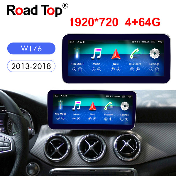 4G Car Radio GPS Navigation Bluetooth WiFi Head Unit Screen for Mercedes Benz Sedan GLA CLA Class X156 2016-2019