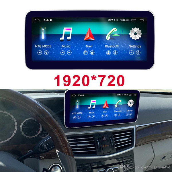 10.25 4G+64G Car Radio GPS Navigation Bluetooth Head Unit Screen for Mercedes Benz E-Class 2009-2016 E200 E250 E300 E350 E400 E500