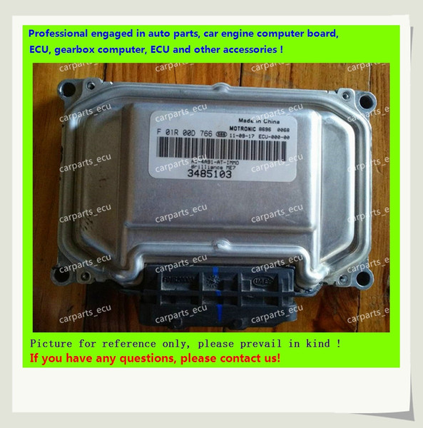 For car engine computer board/ME7.8.8/ME17 ECU/Electronic Control Unit/Zhonghua Wagon/F01R00D766 348510 4A91/F01RB0D766