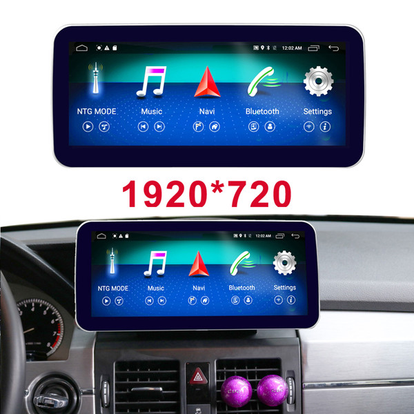 4G Android display for Mercedes Benz GLK X204 Car 2008 to 2012 GPS Navigation radio stereo dash multimedia player