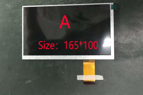 7inch LCD Car navigation For size 165*100 pin 40pin like picture Suitable for RK-A705 and many more navigation