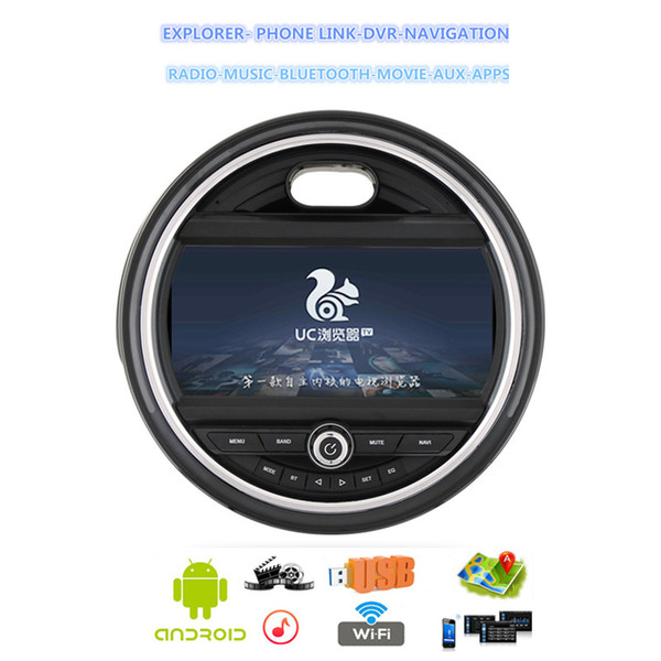 BMW MINI 2014-2017 Hight defenition IPS touch Screen Andriod SYSTEM Car GPS Navigation media entertainment player